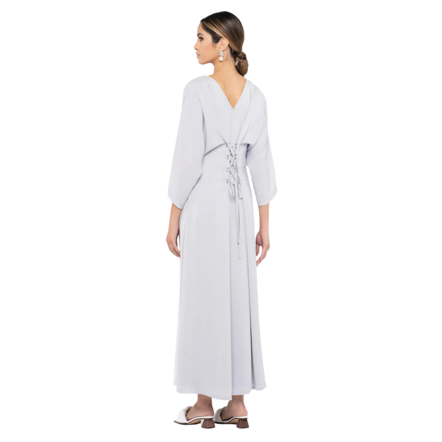 WAIST PLEATED DRESS (فستان) “VANESSA”