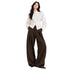 WIDE FRONT PLEATED TROUSERS بنطلون “LIDIA”