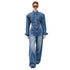 WIDE LEG DENIM TROUSERS (بنطلون) “SASHA”