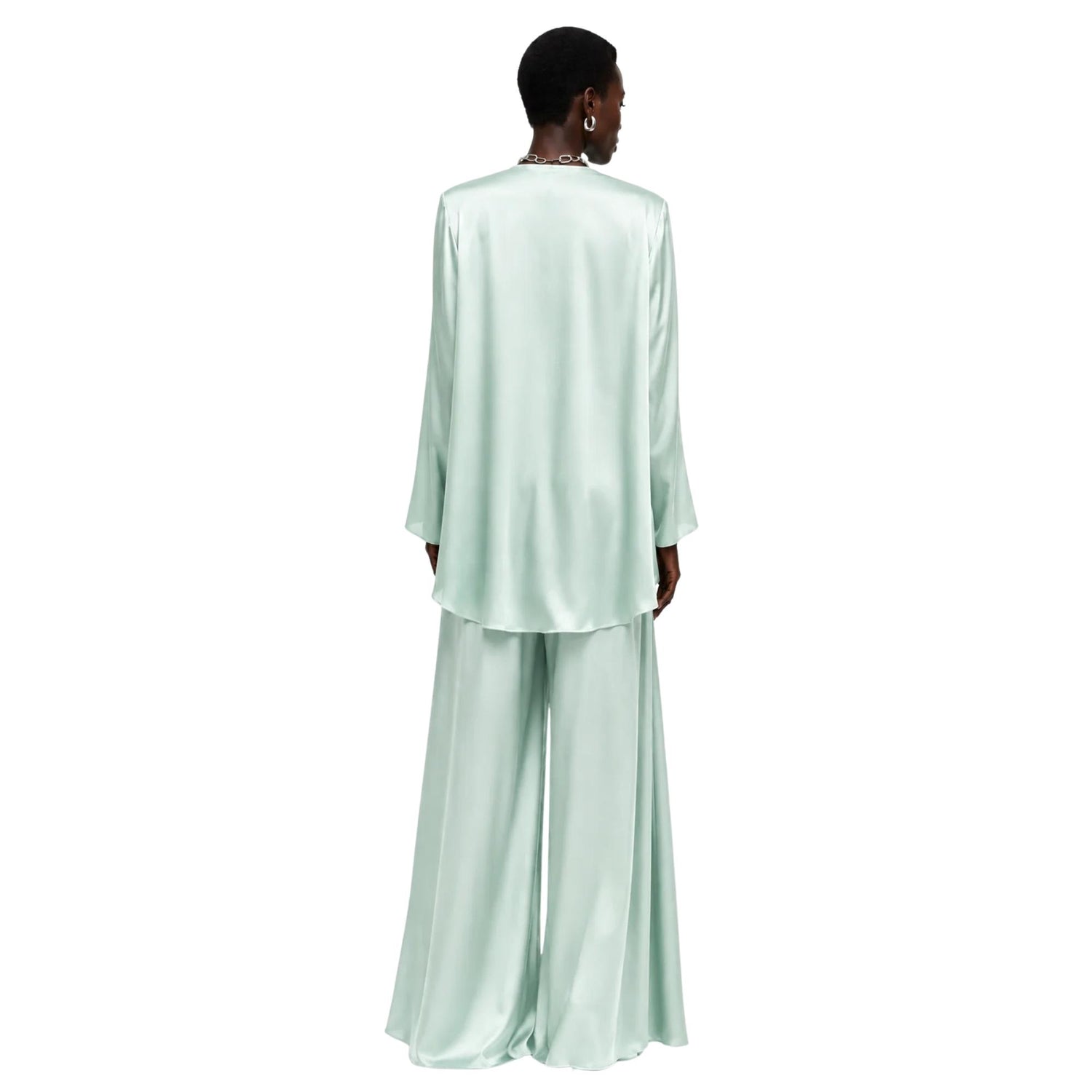 WRAP-TIE BLOUSE (قميص) “SORREL”