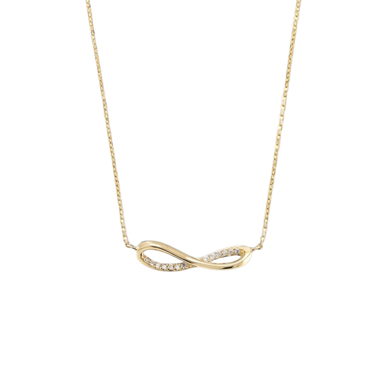 ZIRCON INFINITY NECKLACE (العقد)