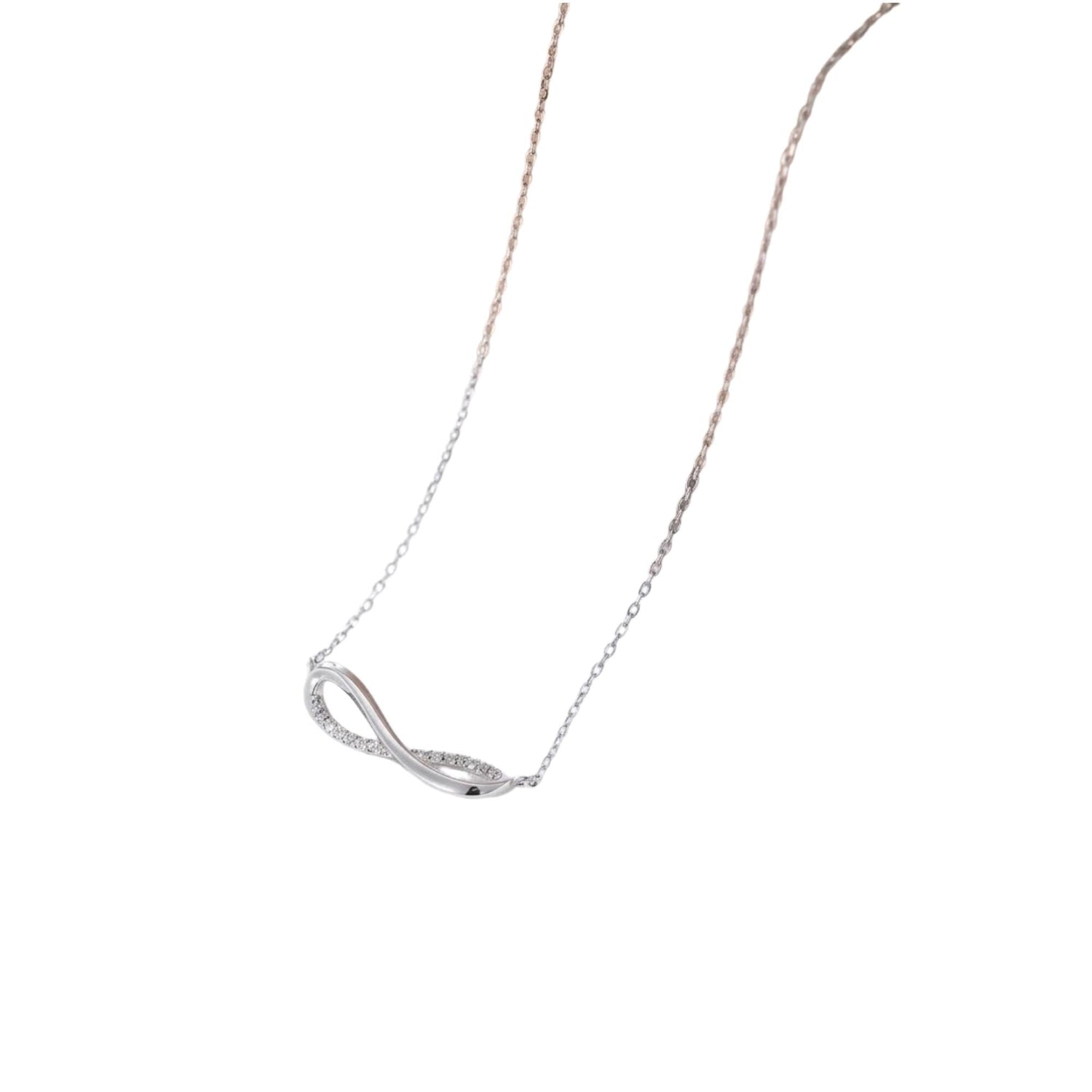 ZIRCON INFINITY NECKLACE (العقد)
