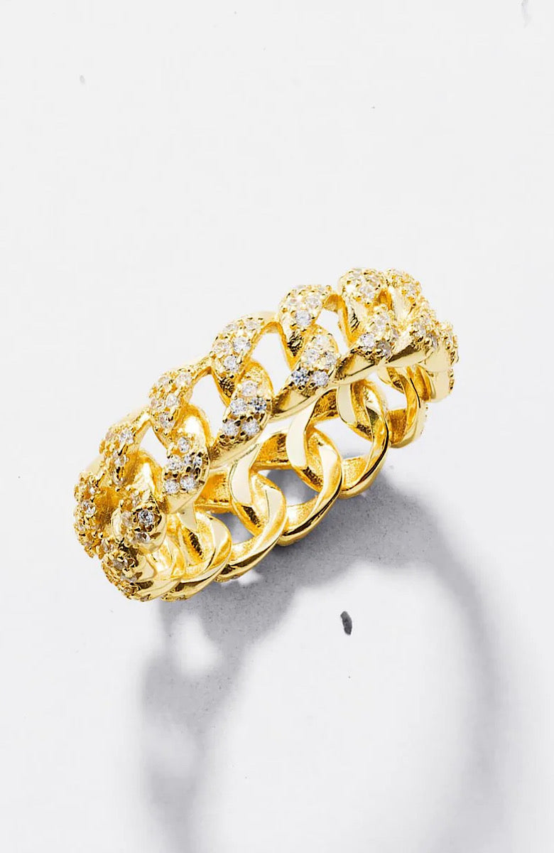 CUBAN CHAIN LINK RING (الخاتم)