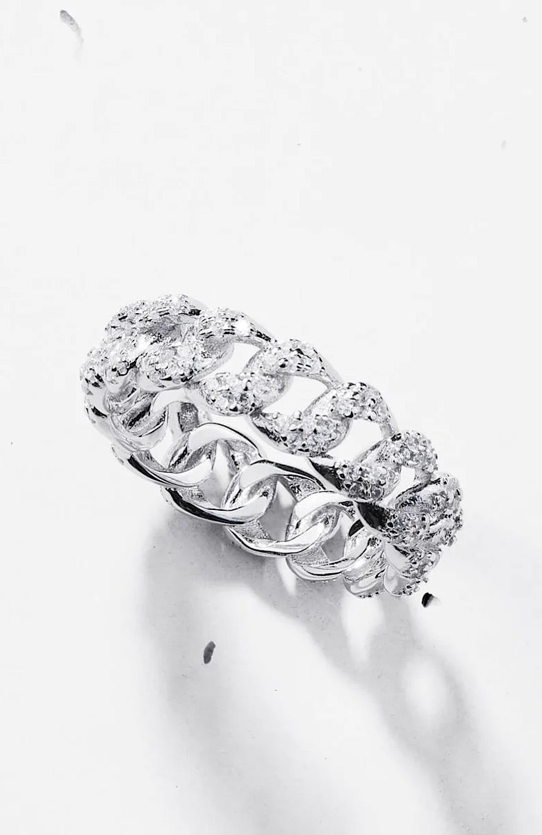 CUBAN CHAIN LINK RING (الخاتم)