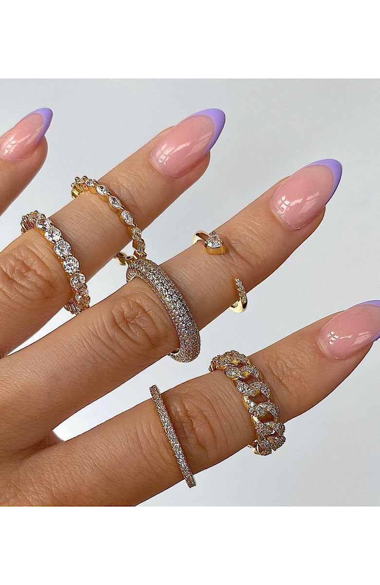 CUBAN CHAIN LINK RING (الخاتم)