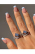 PAVE VAGUES RING (الخاتم)