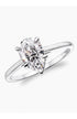 PEAR SOLITAIRE RING (الخاتم)