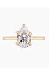 PEAR SOLITAIRE RING (الخاتم)