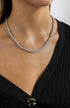 TENNIS NECKLACE (4mm) (العقد)