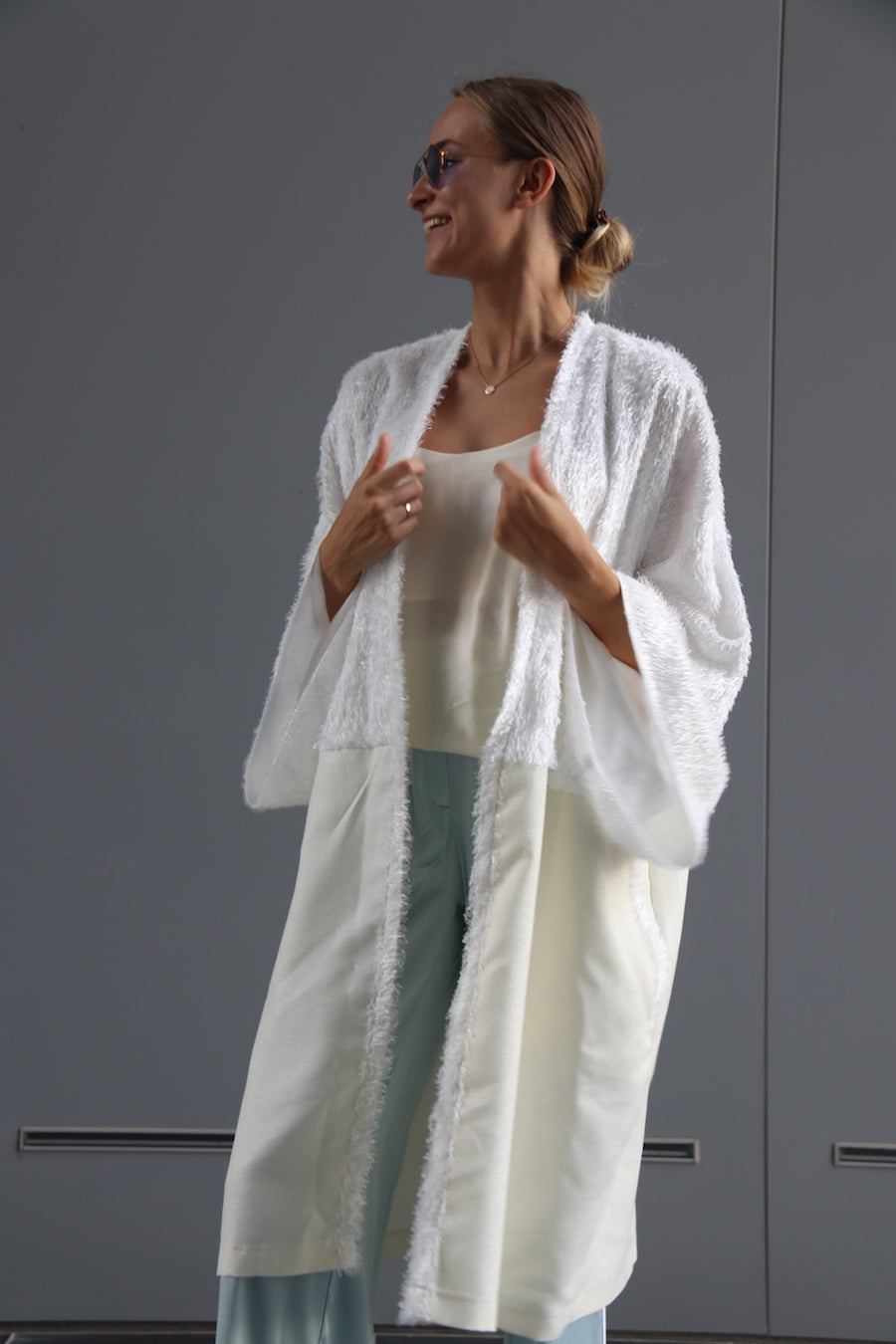 OPEN KIMONO COAT “SUTA”