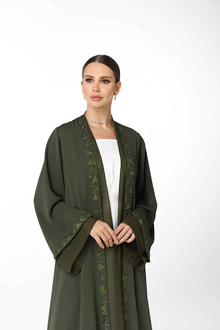 EMBROIDERED ABAYA “GRETTA”