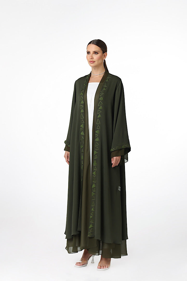 EMBROIDERED ABAYA “GRETTA”