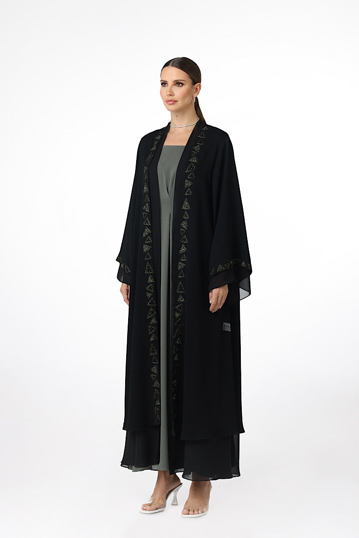 EMBROIDERED ABAYA “GRETTA”