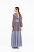 RUFFLE DRESS (فستان) WITH GATHERED BELT “NOOR”