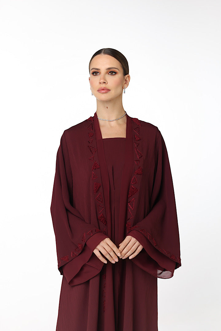 EMBROIDERED ABAYA “GRETTA”